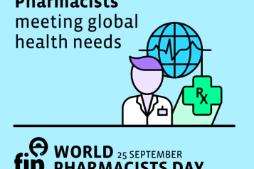 Pharmacists meeting global health needs. World pharmacists day 25 September